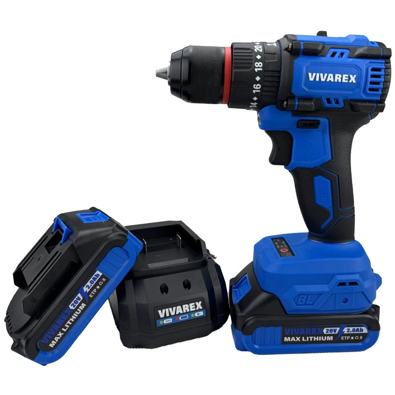 دریل شارژی 20 ولت ویوارکس مدل VR2010V-IBL